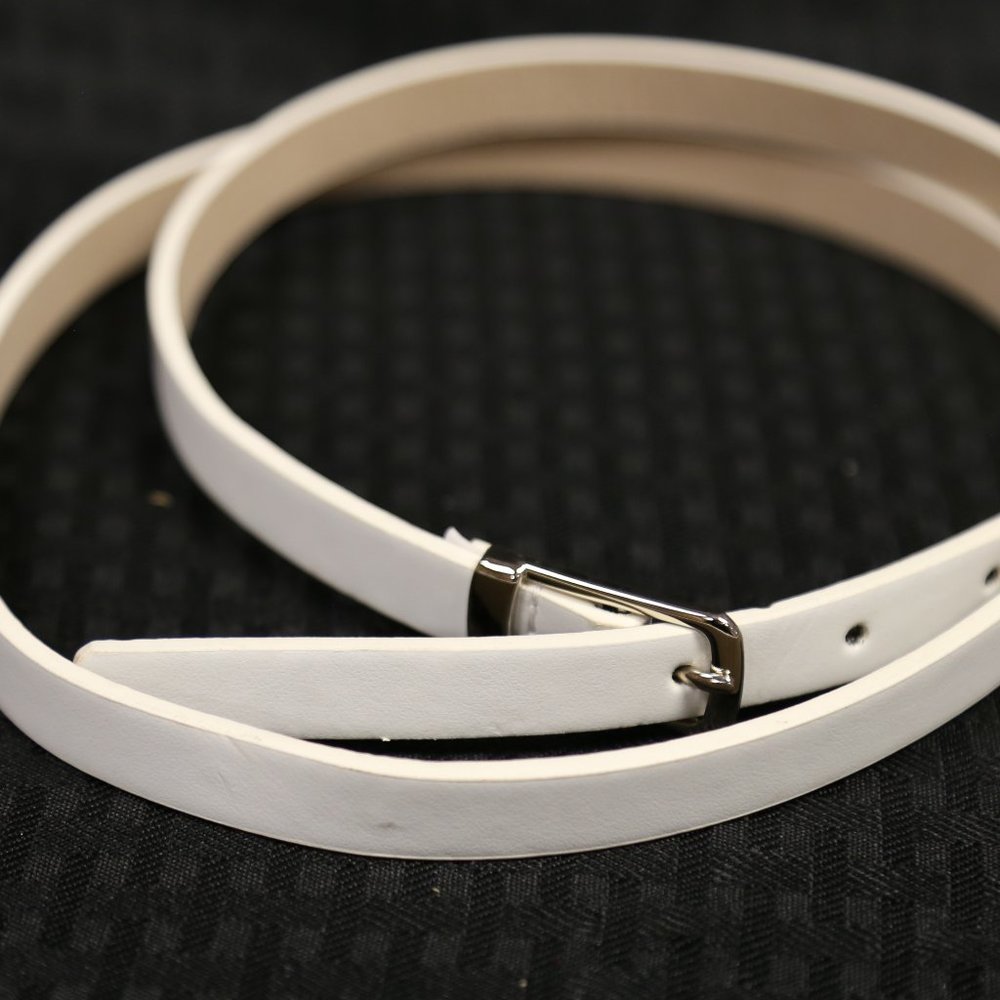 White Women's Belt